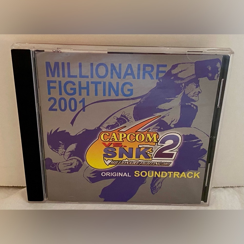Capcom Vs Snk 2 Original Soundtrack CD - Japan - Millionaire Fighting 2001 Music